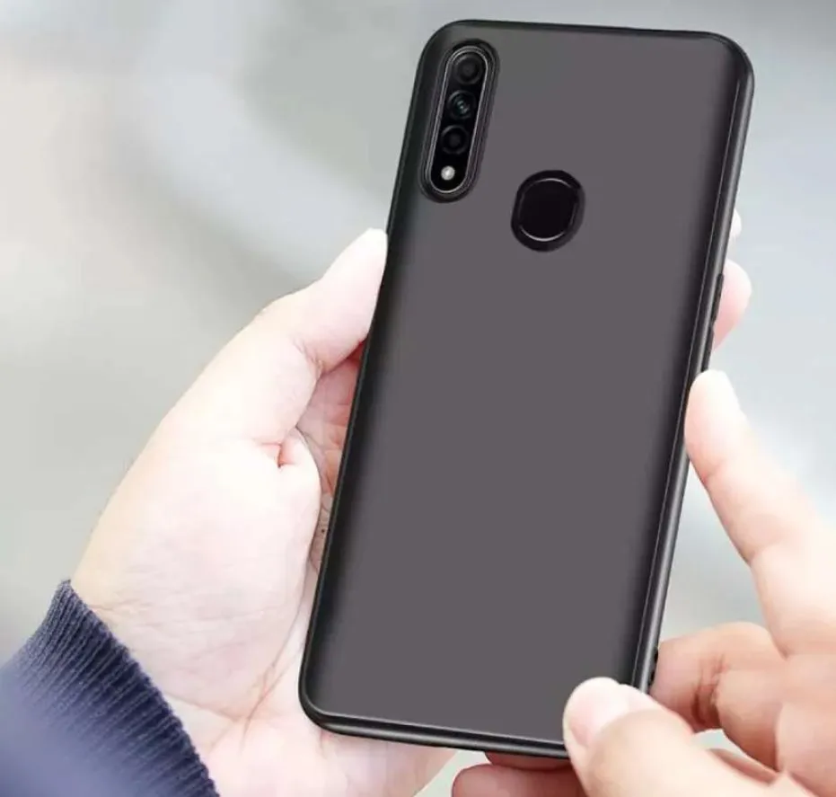 Oppo A31 Soft Matte Black Back Cover