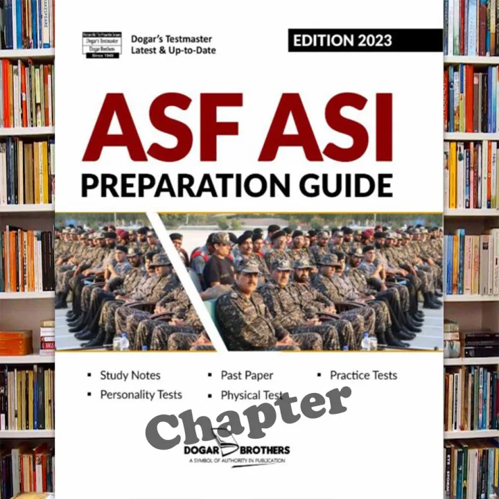 Dogar's Guide Book For ASF ASI Job Test Preparation | Airport Security ...