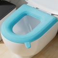 Universal Paste Washable Closestool Mat Cushion For Bathroom Non-dirty Hand Foam Ring Toilet Ring Home Supply Toilet Mat Toilet Seat Cover. 