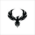 Phoenix bird vinyl sticker decal, firebird decal, phoenix rising sticker, phoenix decal, sticker for car, tumbler decal, laptop decal. 