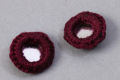 Qureshia buttons circle shape Design in Burgundy Color | QB10. 
