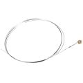 6 Metal Strings for Acoustic Guitar 1 Meter 1M New. 