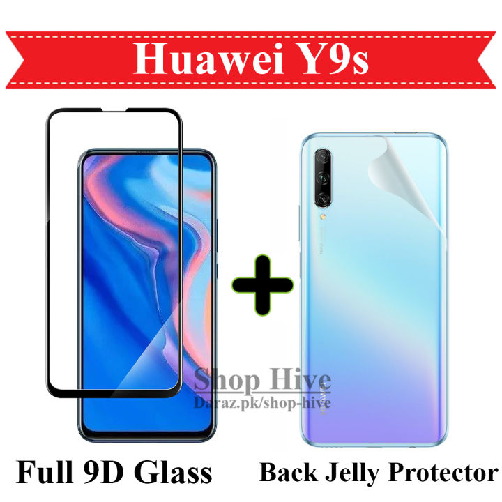 Huawei%20Y9s%20Full%20Black%209D%20Tempered%20Glass%20Edge%20to%20Edge%20Full%20Glue%20Screen%20Protector%20and%20Back%20Jelly%20Protector%20Clear%20Soft%20Film%20Protector%20Hydrogel%20Film%20Protector%20-%202-in-1%20Bundle%20-%20Image%204