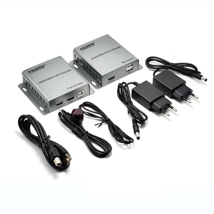 HDMI%2060M%20KVM%20Extender%20HDMI%20USB%20extender%20over%20cat5e/6%201080P%204K%20USB%20HDMI%20KVM%20extender%20splitter%20with%20HDMI%20loop%20for%20mouse%20keyboard%20-%20Image%202