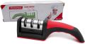 Professional 3-Stage Knife Sharpener Manual Kitchen Knife Sharpening Tool For all Knives. 