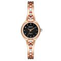 Qualities Pink Fashion Women Watches Rose Gold Luxury Stainless Steel Ladies Wristwatches Diamond Female Bracelet Watch Gifts. 