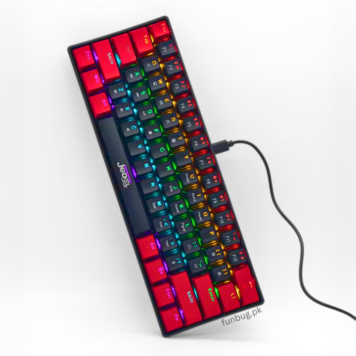 %E3%80%9060%25%20Mechanical%20Blue/Red%20Switches%20Gaming%20Keyboard%E3%80%91%20Compact%20Wired%20Gaming%20Keyboard%20with%20RGB%20Backlight%20~%20Type%20C%20Interface,%2010%20Rainbow%20Lighting%20Modes,%20Anti-Ghosting,%20USB%20Key%20Board%20for%20PC%20Gaming,%20Typing,%20Mobile%20Pubg,%20Laptop,%20Free%20Fire%20~%20Jedel%20KL69%20By%20FunBug%20-%20Image%2010