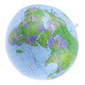 38cm Inflatable Globe World Earth Ocean Map Ball Geography Learning Beach Ball. 