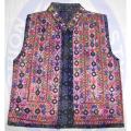 Black Jacket With Balochi Thread & Mirror Work. 