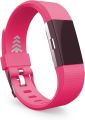 Soft Silicone Sport Watch Strap Band Replacement For Fitbit Charge 2 Wristband Bright Pink. 
