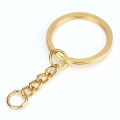 10pcs Golden Key Rings for Resin Keychains and Alphabet keychains mold - handmade keychain - Jewellery making. 