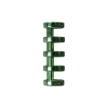 Circles Rings buckle clip binding Clips For DIY School supplies Stationery 10PCS 5-hole loose-leaf Binder ring notebook Spiral. 