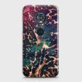 Motorola Moto E5 Plus Cover - SkinLee HQ Hard Case - Teal Amazing Marble Design - SKINLEE-109-1-323-205. 