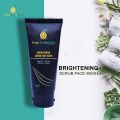 Pure Essentials Brightening Scrub Face Wash with Vitamin C & E (50g) – For Girls & Men | Face Wash for Dry & Oily Skin | Brightening & Revitalizing. 