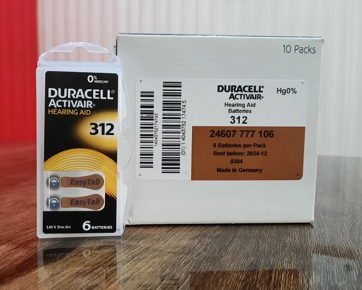 (Box%20of%2010%20Packs)%20Duracell%20Hearing%20Aids%20Batteries%20/%20Duracell%20Hearing%20Aid%20Battery%20Size%20#%20312%20Brown%20-%20Image%202