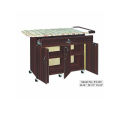 Big Iron Stand with Storage Cabinet. 