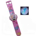 Digital Projector Wrist Watch For Girls Colors and Design May Vary. 