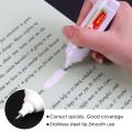 Correction Pen – Premium White Whitener Pen | 7ml Shake & Squeeze Liquid Correction Pen with Fine Metal Tip – Quick Dry, Smooth Flow, Perfect for School & Office Use. 