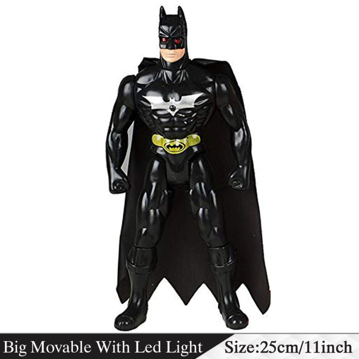 Batman%20Action%20Figures%2012%20inch%20Big%20Size%20-%20Movable%20Head%20Arms%20Legs%20and%20Knee%20With%20Led%20Light%20-%20Avengers%20Marvel%20and%20DC%20Character%20Large%20Bat%20Man%20Toy%20Superhero%20Toys%20Moveable%20Super%20Hero%20Figure%20For%20Kids%20Boys%20Girls%20Children%20-%20Image%202