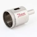2 Pcs Hole Saw :1 Pcs 28Mm Tile Glass Ceramic Hole Saw Diamond Coated & 1 Pcs 25Mm Glass Ceramic Tile Hole Saw Drill Bit Cutter. 