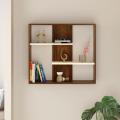 Wooden Open Book Shelf | Wall Shelf For Decor Items | Book Organizer | Showpiece Shelf. 
