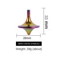 Gyroscope Inception Space Metal Brass Spinning Top Fidget Toys Gyro Creative Desktop Small Mini Hand Spinner for Kids Adults. 