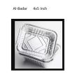 Pack of 25 - Aluminium Foil Box with Lid. 