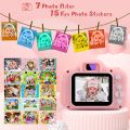 Kids Camera, Birthday Gift for kids Age 3-9, Children Digital Cameras for Kids Toys 1080P 2 Inch Toddler Video Camera for 3-9 Year Old Kid. 