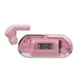 Air 13 pro Earbuds ENC | True Wireless Crystal Earbuds LED Display | TWS Air 13 pro Transparent Earbuds Bluetooth Earphone with Mic | Low Latency. 