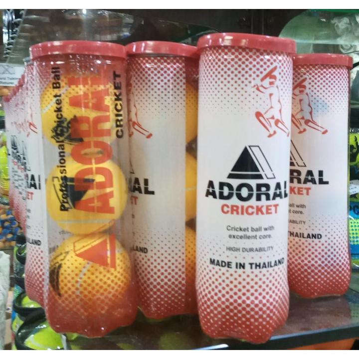 Adoral professional cricket ball