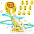 Musical Penguin Roller Coaster Track Toy Set with Light and Sound. 