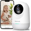 Botslab 2E 2K 360° WiFi Camera: AI Tracking, Night Vision, 2-Way Audio (Home/Office). 