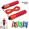 SHOPENITY - Jumping Rope Skipping Rope with Foam Handle/Adjustable Jump Ropes with CounterJumping Ropes Skipping Rope with Foam Handle/Adjustable Jump Ropes with Counter. 