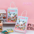 Kawaii Sanrio Candy Paper Bag Gift Bag Hello Kitty Cinnamoroll Kuromi Anime Figure Cartoon Kids Birthday Party Gift Packaging. 