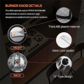 W10284885 Burner Knob Replacement, Fit for Whirlpool Gas Range/Stove/Oven, Replaces WPW10284885 AP6018699 PS11752001. 