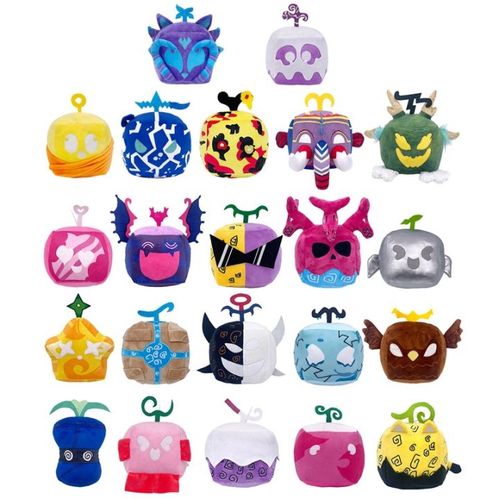 Cross-Border New blox fruits Surrounding the Game Plush Toy Devil Fruit Props Box Doll
