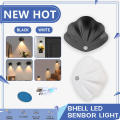 Magnetic Suction Without Wiring Motion Sensor LED Night Light Body Induction Lamp USB Rechargeable Wall Mount No Need To Punch Holes. 