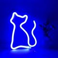 Cat Neon Sign for Wall , Neon sign for Boys\Girls with high quality Neon , With thick Acrylic support , with long lasting LIfe  , Perfect Gift, Home Decor, Kids Room, Party, Café Night, ALSO Customizable. 