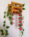 Wooden Decoration piece - Wall hanging + Table decoration - Wood Container only - without flowers - Wood decorative hanging classic elegant unique beautiful decor fancy and cool looking. 