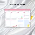 Weekly A4 Planner Laminate Free Marker 6 Design’s Wall Planner. 