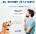 Petic Advanced 2in1 Anti Bark Dog Collar Stop Dogs Excessive Barking Device SAFE HARMLESS & HUMANE Anti-Bark Training for Small Medium Large Size Breeds. 
