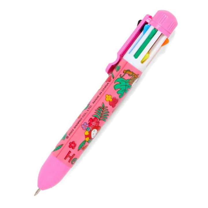 Cartoon 8 in 1 Multicolor Ballpoint Pen – 8 Colors in One Pen