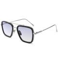 Iron Man Glasses Tony Stark Sunglasses Peter Parker Edith Glasses With Leatherite Cover Box. 