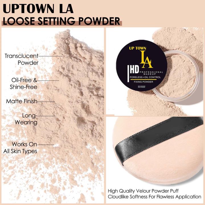 Uptown LA  Professional Makeup Fixing Powder