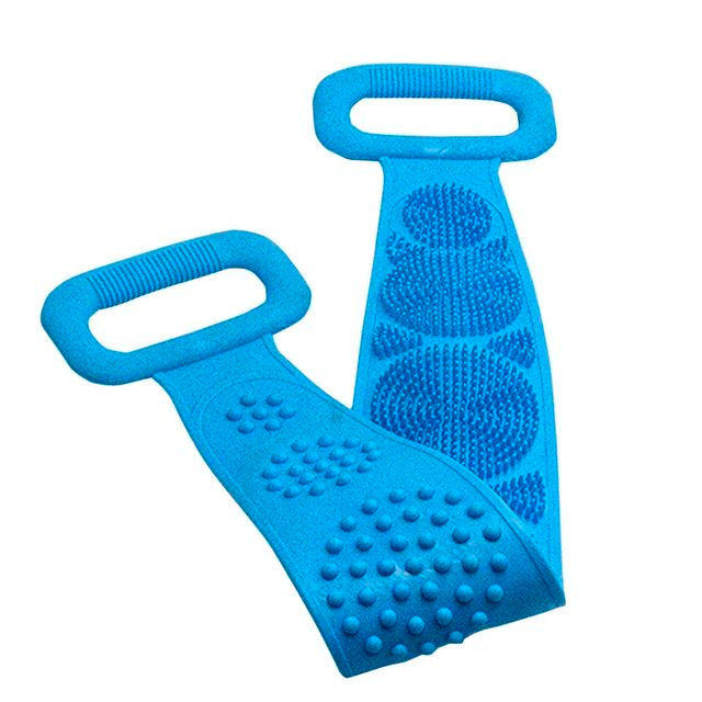 Magic%20Silicone%20Bath%20Body%20Scrubber%20%E2%80%93%20Long%20Handle%20Back%20Brush%20&%20Massage%20Towel%20for%20Shower%20%E2%80%93%20Skin%20Exfoliating%20Mud%20Peeling%20Brush%20with%20Soft%20Bristles%20%E2%80%93%20Reusable%20Silicone%20Belt%20for%20Deep%20Cleaning%20&%20Relaxing%20Bath%20-%20Image%202