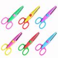 Sensa Zig Zag Pattern Crafting Scissor Large for DIY Art and Craft, Multicolor ( 3Pieces ). 