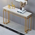 Customized Console table for your room Entryway Hallway Table Modern and Simple Golden Iron. 