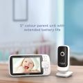 Hubble Connected Nursery View Premium Twin Cameras Video Baby Monitor with 5 Inch Screen, Infrared Night Vision, Split Screen, Digital Zoom and Room Temperature Sensor Baby Monitor Camera. 