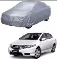 Car Top Cover For Honda City 2009,2010 ,2011,2012,2013,2014,2015,2016,2017,2018,2019,2020,2021 Silver Parachute Material Dust Proof. 