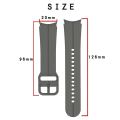 Original Silicone Strap for Samsung Watch 4 5 40mm 44mm Watch 5 Pro 45mm Sport Bracelet smartwatch Band for Galaxy Watch 4 Classic 42mm 46mm. 